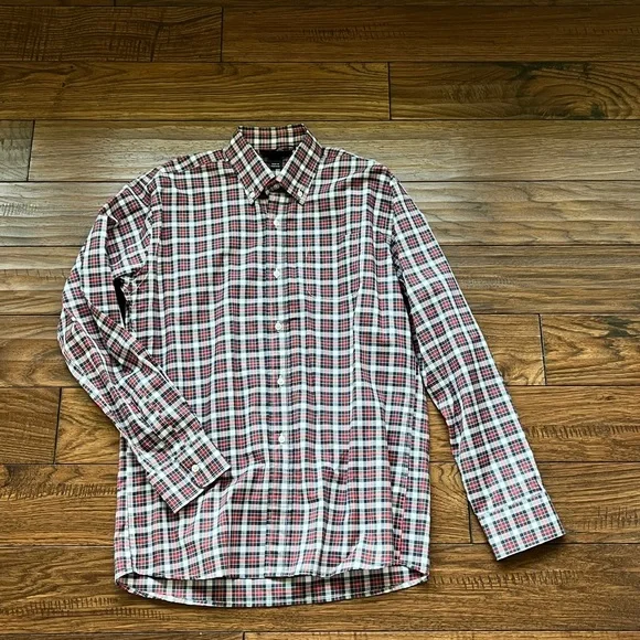 Oscar de la Renta Boy’s Plaid Shirt - Picture 2 of 5